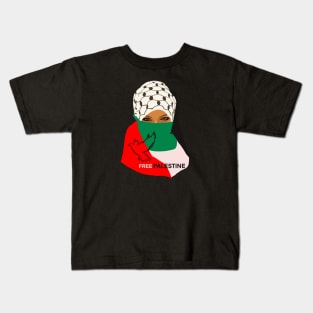 Free Palestine Kids T-Shirt